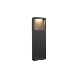 Paletto LED esterno 7W 3000K IP54 alluminio verniciato design moderno giardini cortili
