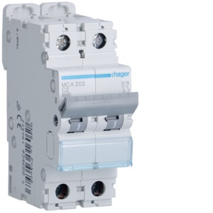 INTERR. AUTOM.2P 2A 6 KA C 2M