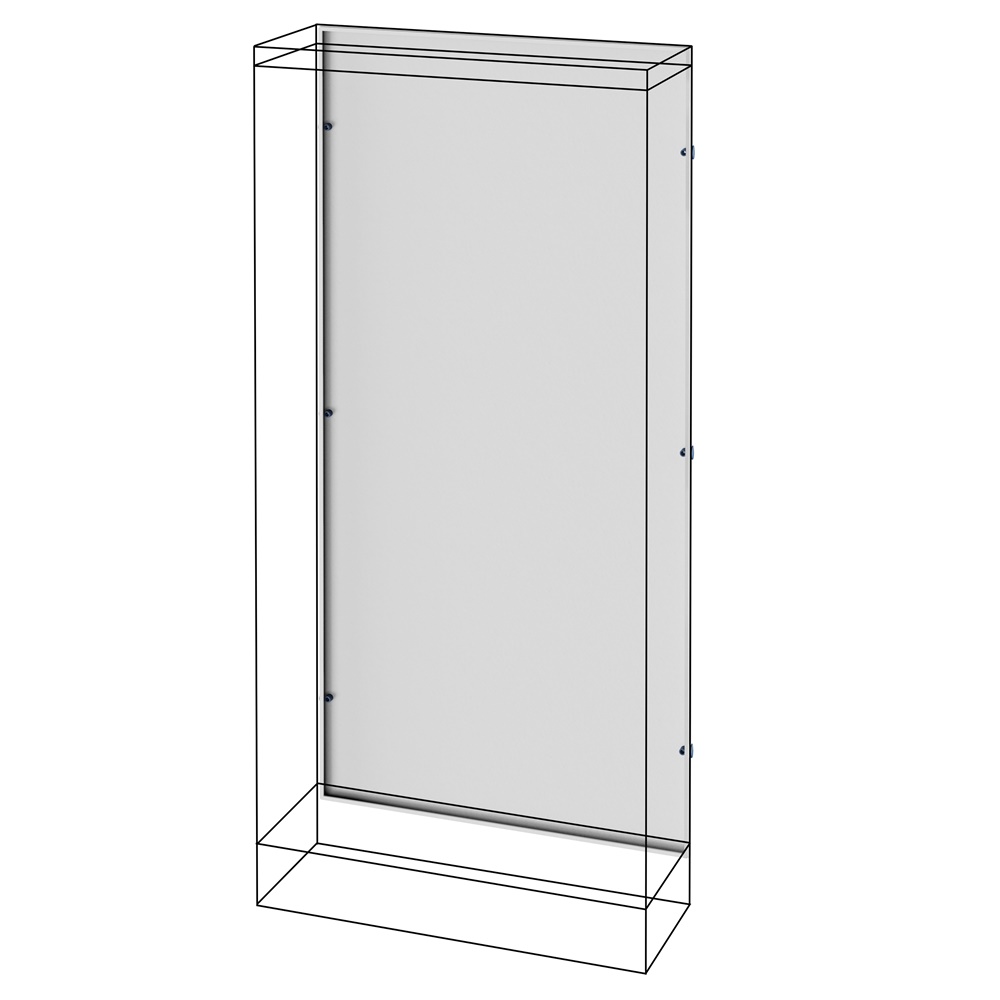 Connettore tubo rigido Smart3 per plafoniere stagne LED installazioni basse altezze