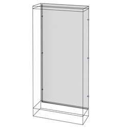 Connettore tubo rigido Smart3 per plafoniere stagne LED installazioni basse altezze