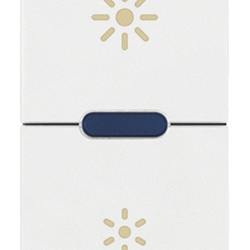 Dimmer Master universale 230V antibatterico bianco per lampade LED, CFL, incandescenza e trasformatori elettronici