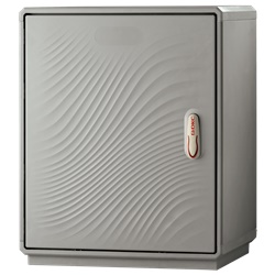 Armadio vetroresina IP55 1 vano 490x685x460 mm per installazione industriale