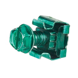 GREEN BONDING CAGE NUT, INCLUDES 4