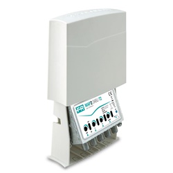 Amplificatore 4 ingressi T2+DAB 25dB per antenne civili