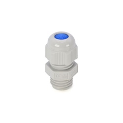 Pressacavo PA6.6 IP68 M12 con disco antipolvere per installazioni elettriche