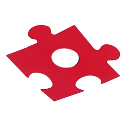 LAMPADA PARETE 1XGX53 ROSSO