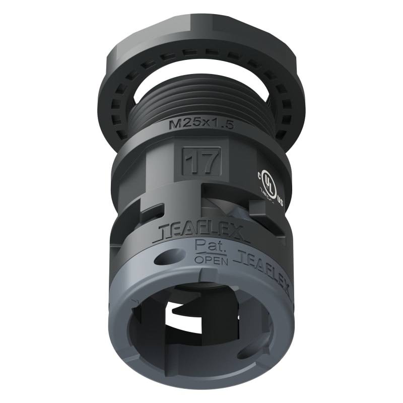 Raccordo Nero Ip66 Sm17 M25X1,5