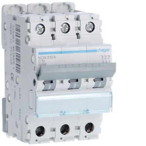 INTERR. AUTOM. 3P 10A 10 KA C 3M