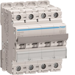 INTERRUTTORE AUTOMATICO 4P 20A 25KA