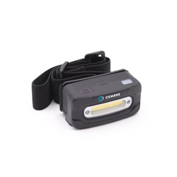 Torcia frontale LED 400 lumen sensore sfioro regolabile per lavoro indoor outdoor