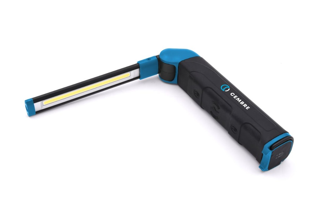 Lampada LED a stelo portatile con doppio punto luce dimmerabile e supporto magnetico