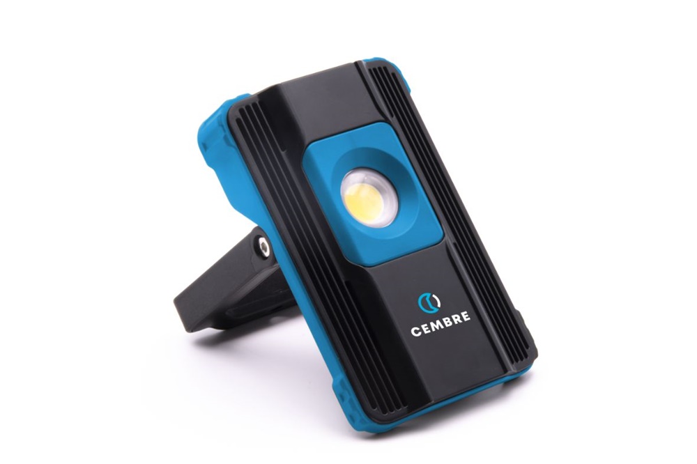 Faro portatile LED da tavolo 200 lumen con supporto magnetico e power bank per ambienti medi