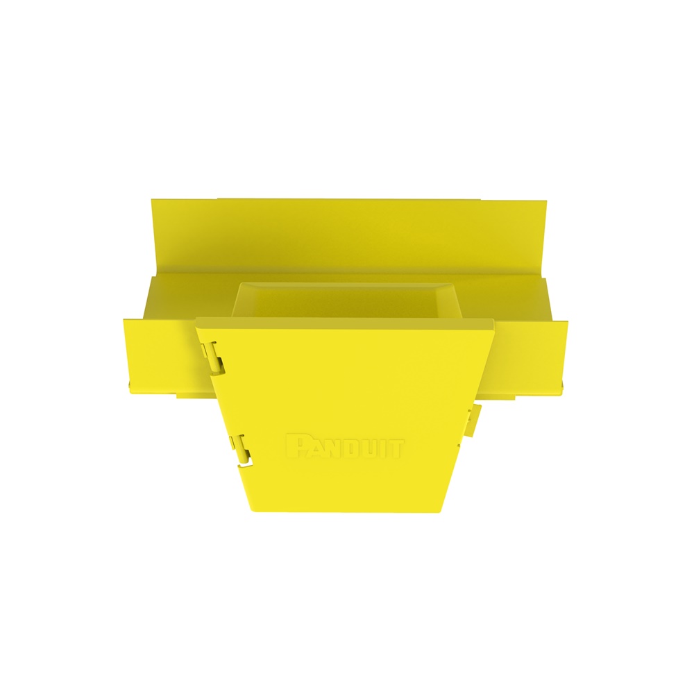 FITTING, VERTICAL TEE WITH HINGED D