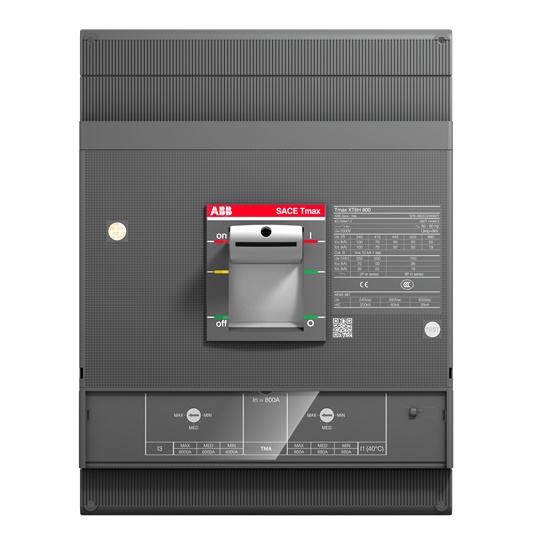 Interruttore automatico modulare Tmax XT6S 800A tripolare termomagnetico TMA 800-8000A protezione reti industriali e civili