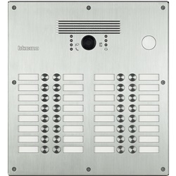 Pulsantiera antivandalo acciaio inox 32 tasti incasso esterno