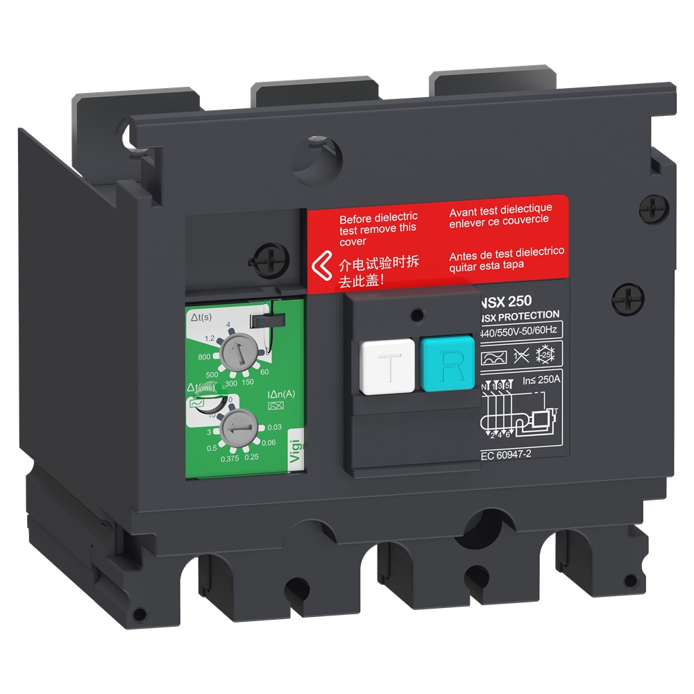 Modulo protezione differenziale VigiPacT 3 poli 200-440VAC 30mA-30A per ComPacT NSX100/160