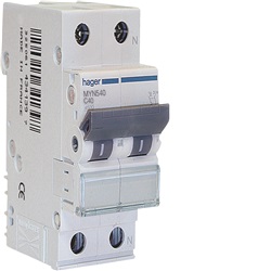 INTERR. AUTOM.1P+N 40A 4.5KA C 2M