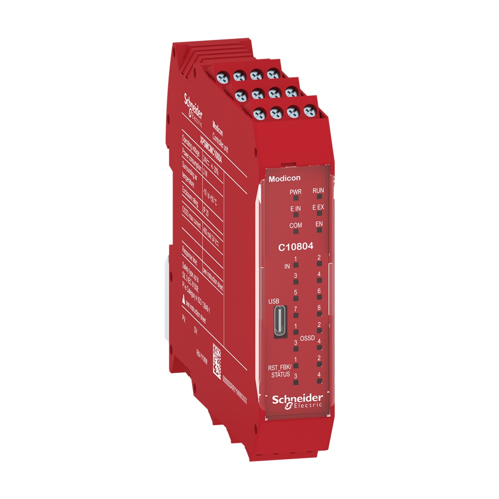Modulo configurabile modulare di sicurezza 8DI 4DO m.vite