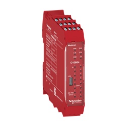 Modulo configurabile modulare di sicurezza 8DI 4DO m.vite