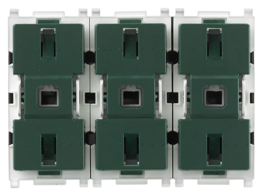 TRE PULSANTI BASCULANTI + REL