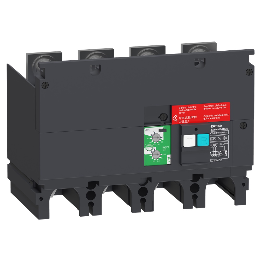 Modulo protezione differenziale VigiPacT 4 poli 200-440 VAC 30 mA-30 A per ComPacT NSX 250
