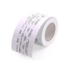 STRIP-ROLL-R etichette bianche 15mm materiale etichettatura industriale