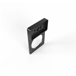 Porta-targa PTPO-22 per pulsanti 17x30 mm automazione industriale
