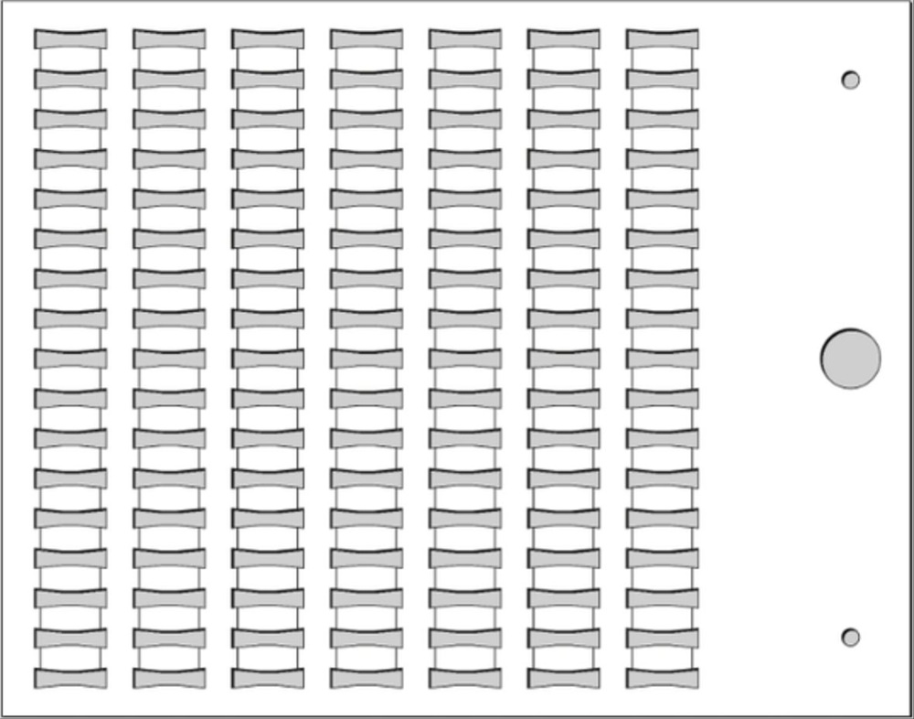 Targhette segnalazione cavi serie Flat prefustellate PVC rigido 4x10mm per tubetti PMF