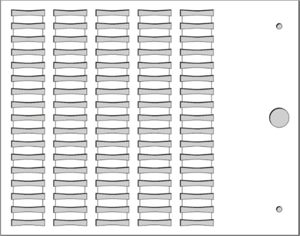 Targhette segnalazione cavi serie FLAT prefustellate PVC rigido 4x15mm per tubetti PMF