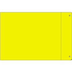 Etichetta adesiva vinile MG-VYT giallo 110x140 per cablaggio industriale