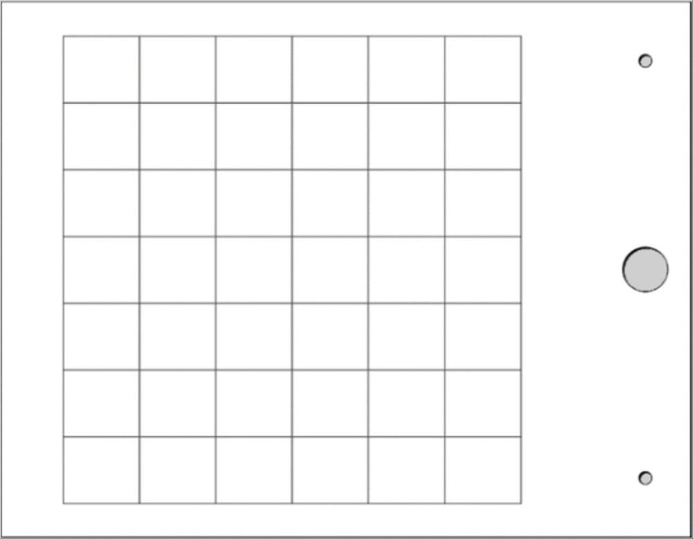 Targhette PVC rigido prefustellate 15x17 mm identificazione cavi componenti industriali