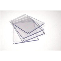 Placchette protezione trasparenti CPT per targhe quadro MG-VRT durata prolungata