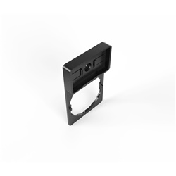 Porta-targa PTPS-24 Telemecanique supporto marcatura 17x30 nero industriale