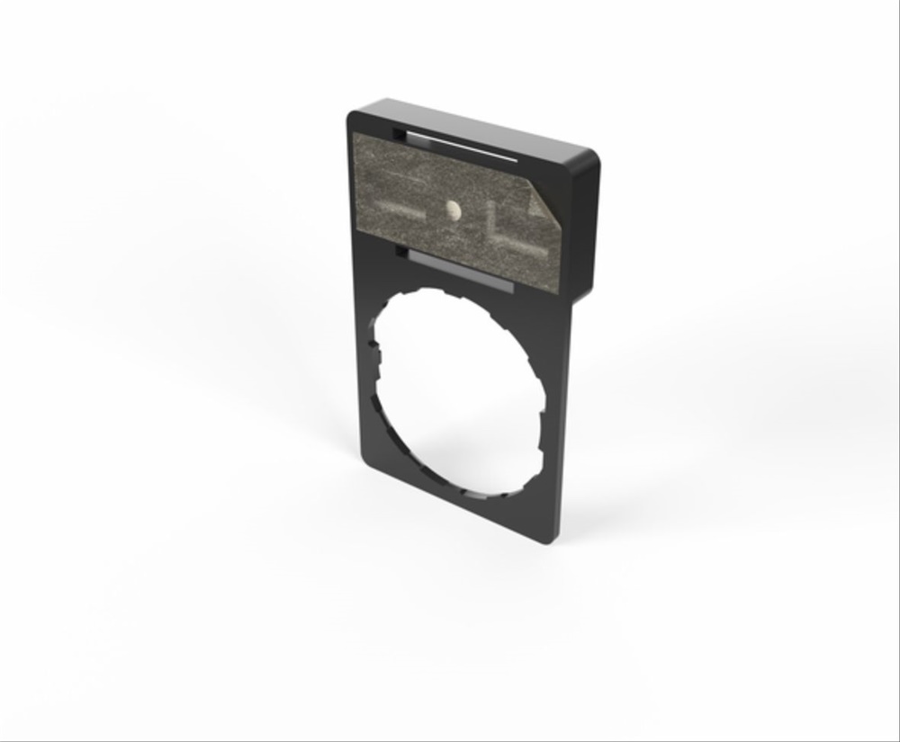 PORTA-TARGA PTPSA-24 TELEMECANIQ Nero Automazione Industriale