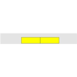 Termorestringente 3:1 High Grade Ø4,8 mm L25 giallo per cavi elettrici