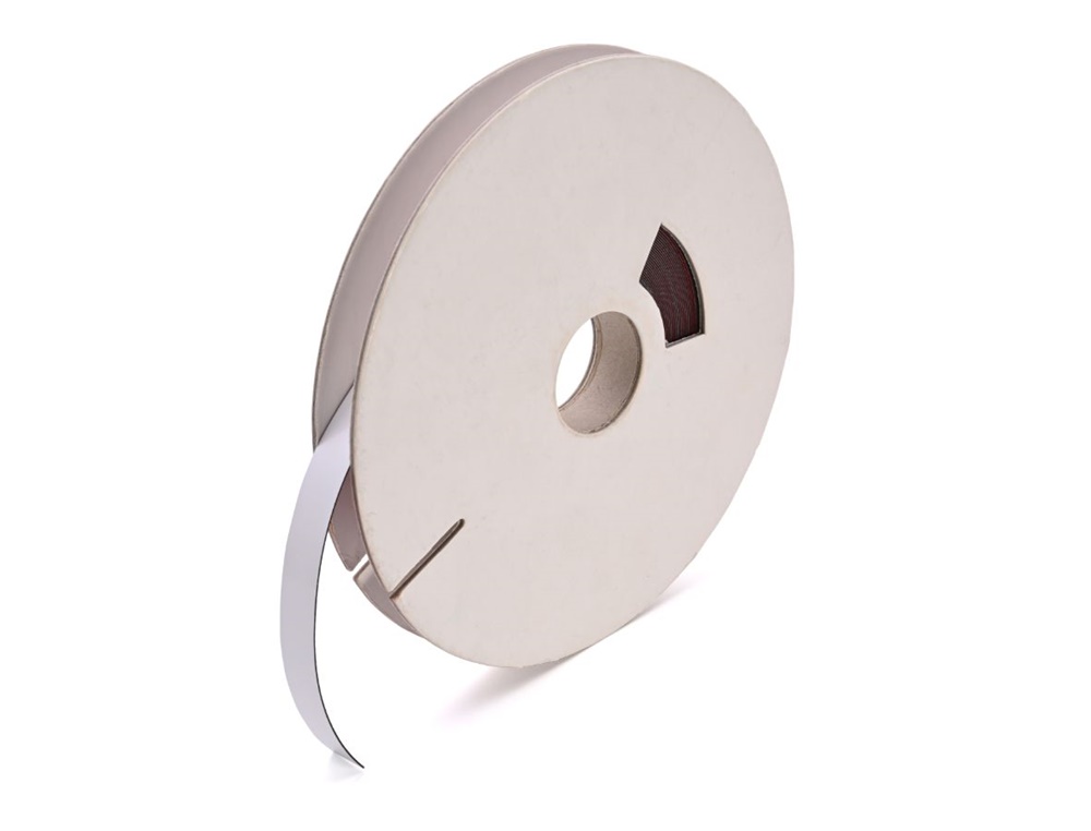 Striscia autoadesiva bianca 15mm per installazioni elettriche