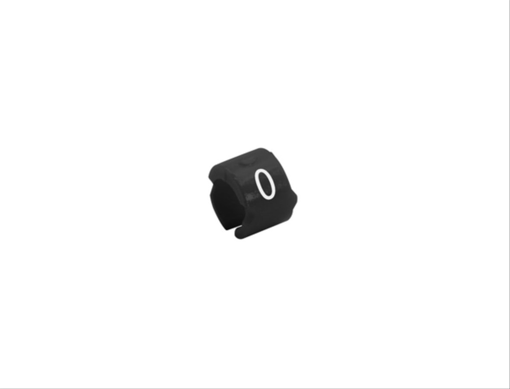 Segnalacavi Snap SM-09 nero plastica 3,25-4,5 mm uso industriale e domestico