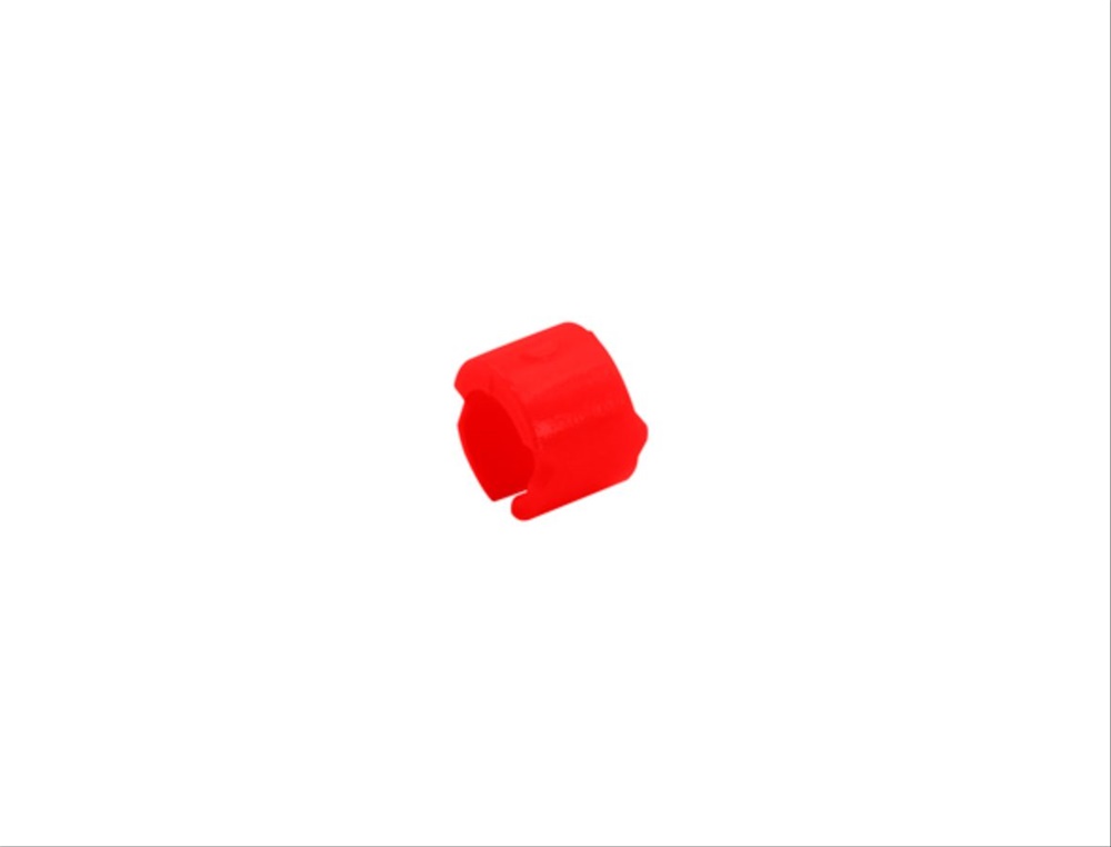 Segnalacavo Snap SM-09 rosso plastica Ø3,25-4,5 mm per impianti elettrici