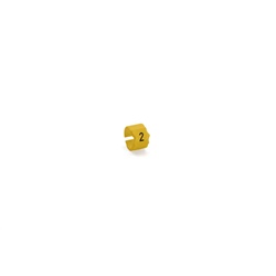 Segnalacavi Snap SM-15 giallo 5,8-8,5 mm per identificazione cavi