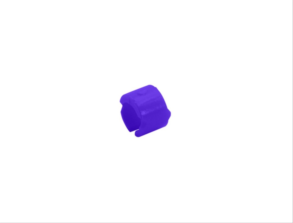 Segnalacavo SNAP SM-12 plastica viola Ø4,5-6 per cavi