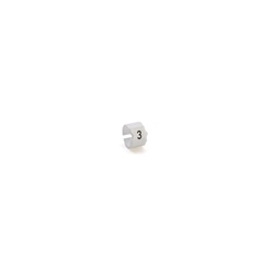 Segnale SNAP SM-17 plastica bianco 8,5-11,5 mm uso industriale