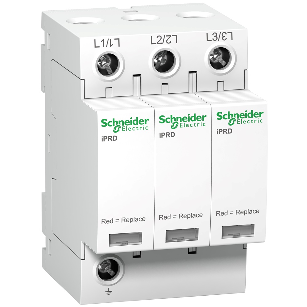 SPD iPRD8 3P 2,5kA estraibile protezione sovratensioni tipo 2 e 3 installazioni elettriche