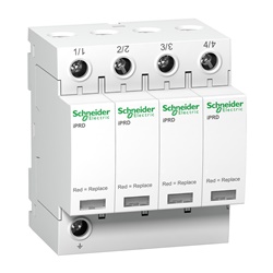Scaricatore Acti9 iPRD8r 4P 2,5kA 8kA Cartuccia Estraibile Protezione Secondaria Installazioni Elettriche