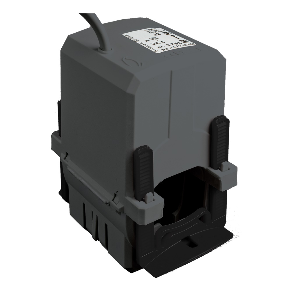Trasformatore corrente apribile tipo HP 250/5A cavo fino 44 mm precisione classe 1
