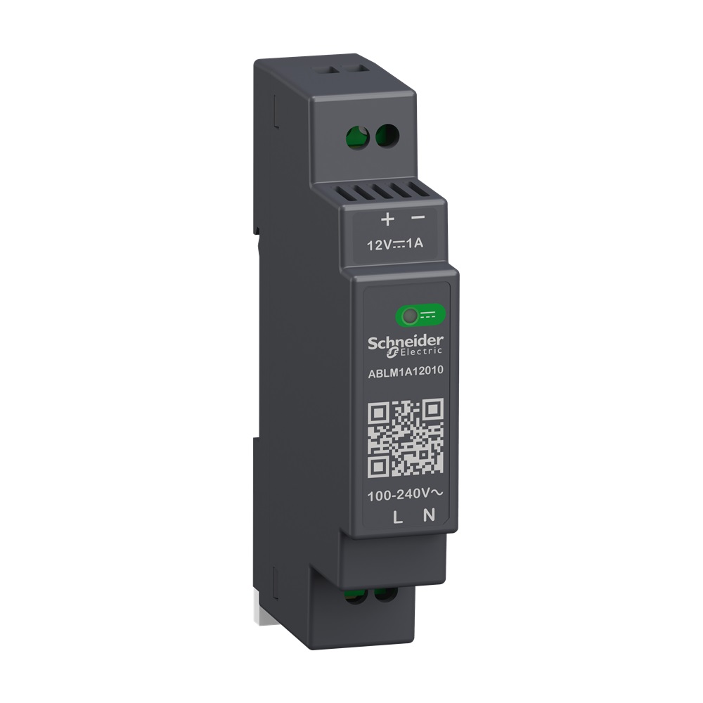 Alimentatori switching, 100-240 V AC, 12 V 1 A, monofase, Modulare