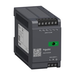 Alimentatori switching, 100-240 V AC, 24 V 3.8 A, monofase, Ottimizzato
