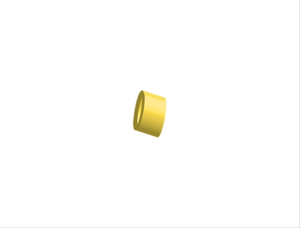 Elemento siglatura PMP-30 giallo per tubetti cablaggio industriale