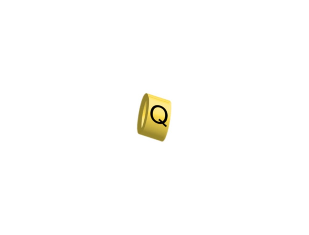 Elemento siglatura PMP-30 giallo resistente per cablaggio industriale