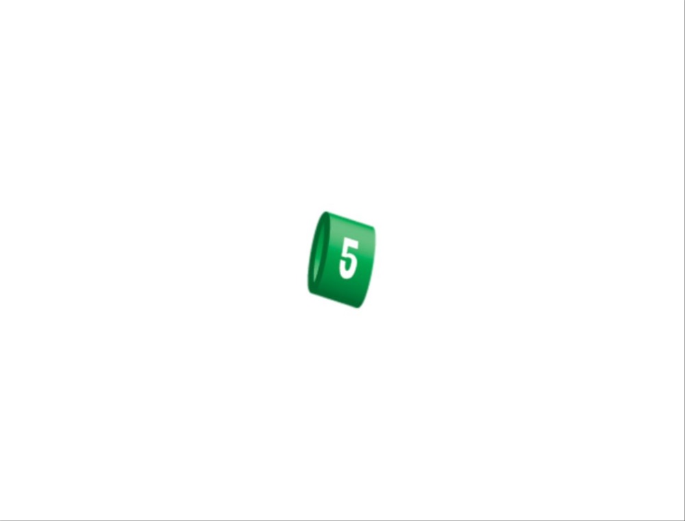 Elemento siglatura PMP-30 verde resistente acqua e solventi cablaggio industriale
