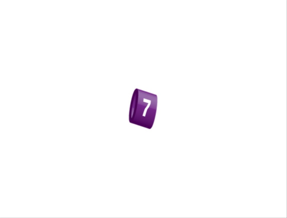 Elemento siglatura PMP-30 viola resistente acqua e solventi per cablaggio industriale